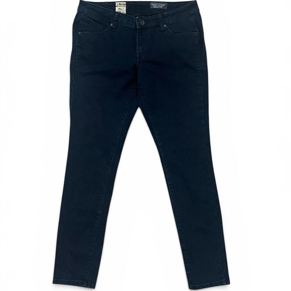 Volcom Sound Check Super Skinny Jeans Dark Wash 9